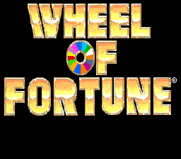 Wheel of Fortune (USA) Title Screen